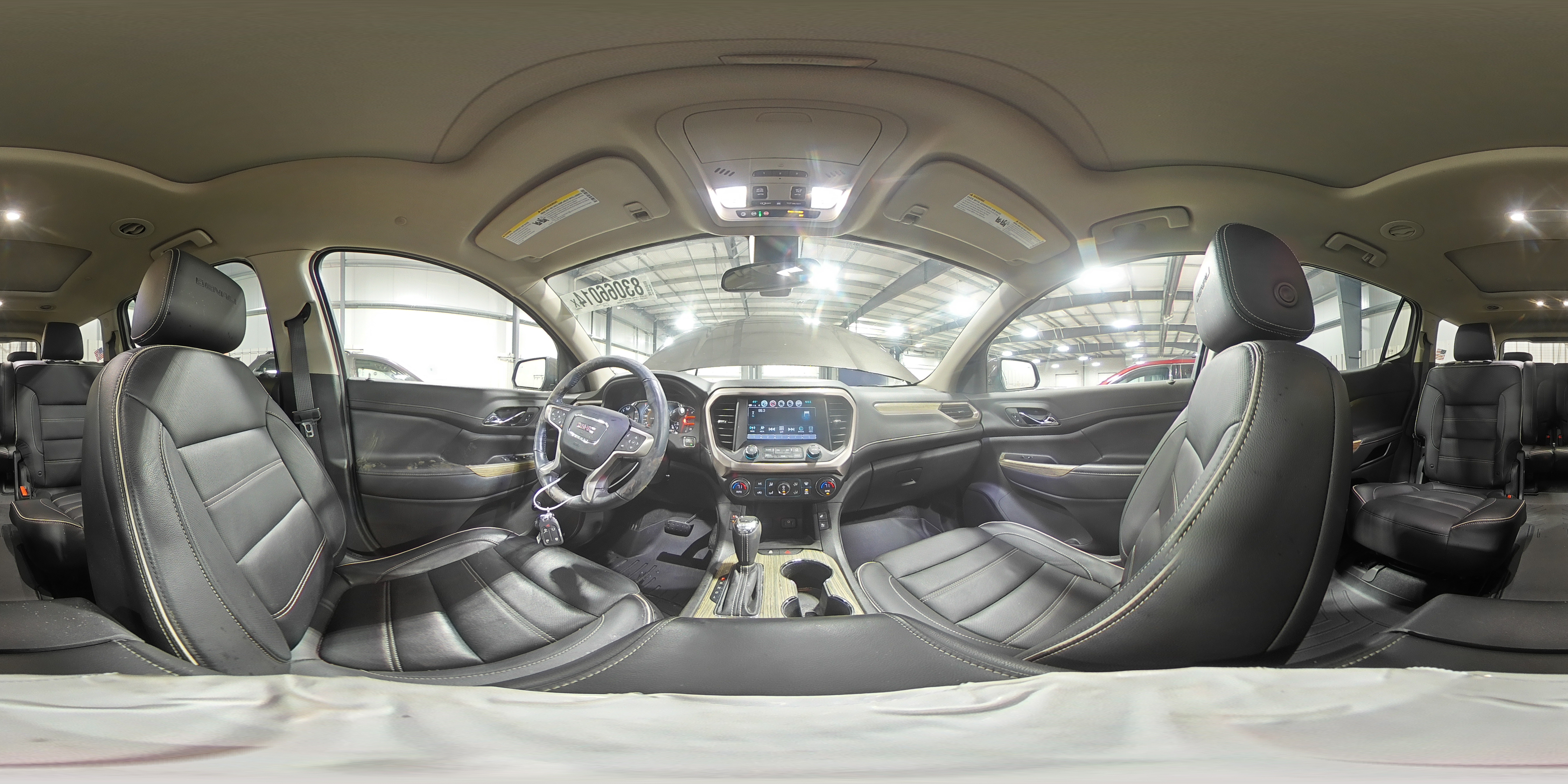 2019 GMC Acadia VIN 1GKKNXLS7KZ141988 Copart auction photo, rear end / front end damage thumbnail 14