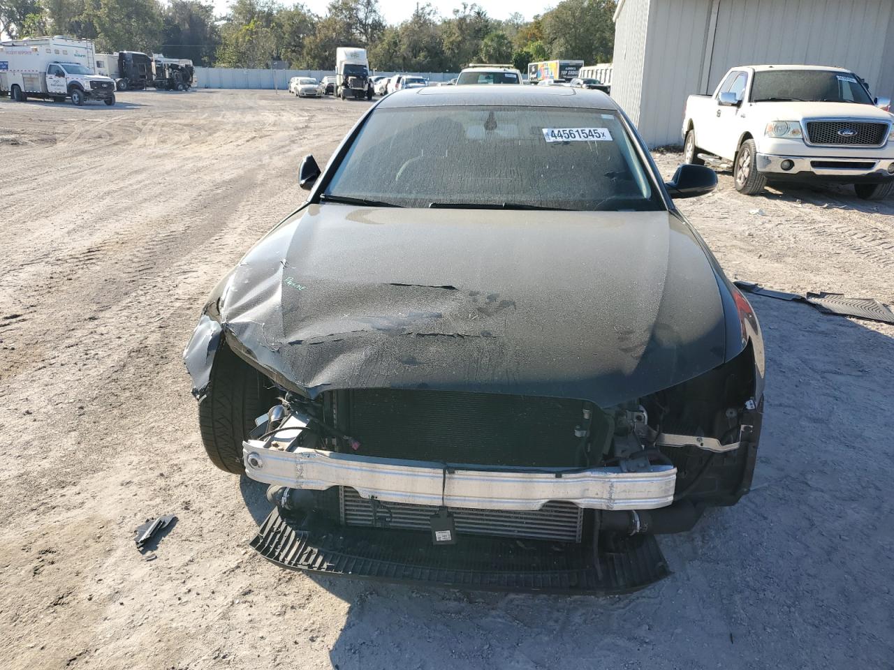 2015 Audi A6 VIN WAUGFAFC4FN030955 Copart auction photo, front end damage thumbnail 5