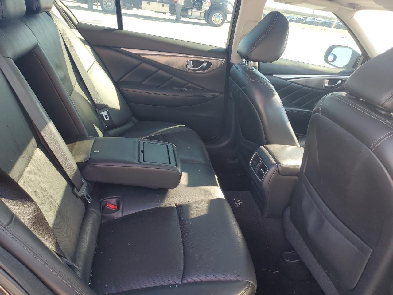 2014 Infiniti Q50 VIN JN1BV7APXEM678711 Copart auction photo, all over damage thumbnail 10
