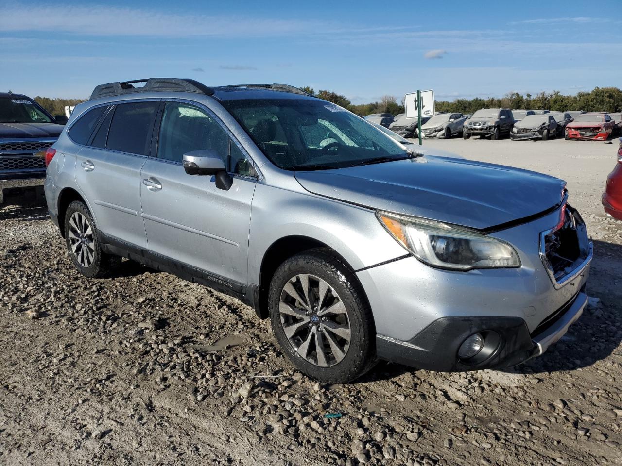 2016 Subaru Outback VIN 4S4BSBNC3G3263427 Copart auction photo, front end damage thumbnail 4