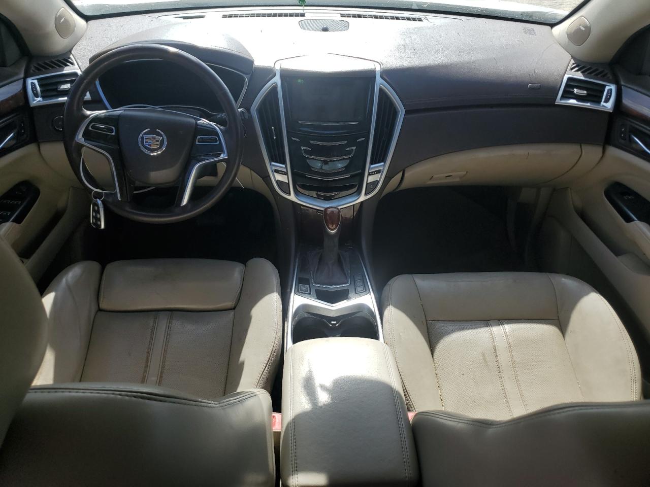 2015 Cadillac SRX VIN 3GYFNGE32FS587417 Copart auction photo, rear end / minor dent/scratches damage thumbnail 8