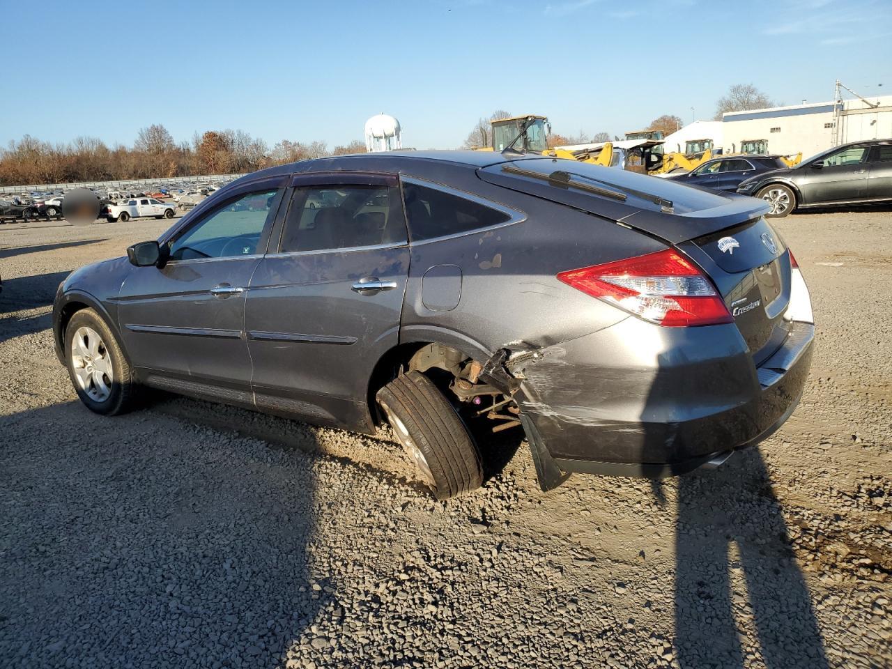 2010 Honda Accord VIN 5J6TF2H59AL010186 Copart auction photo, rear end / undercarriage damage thumbnail 2