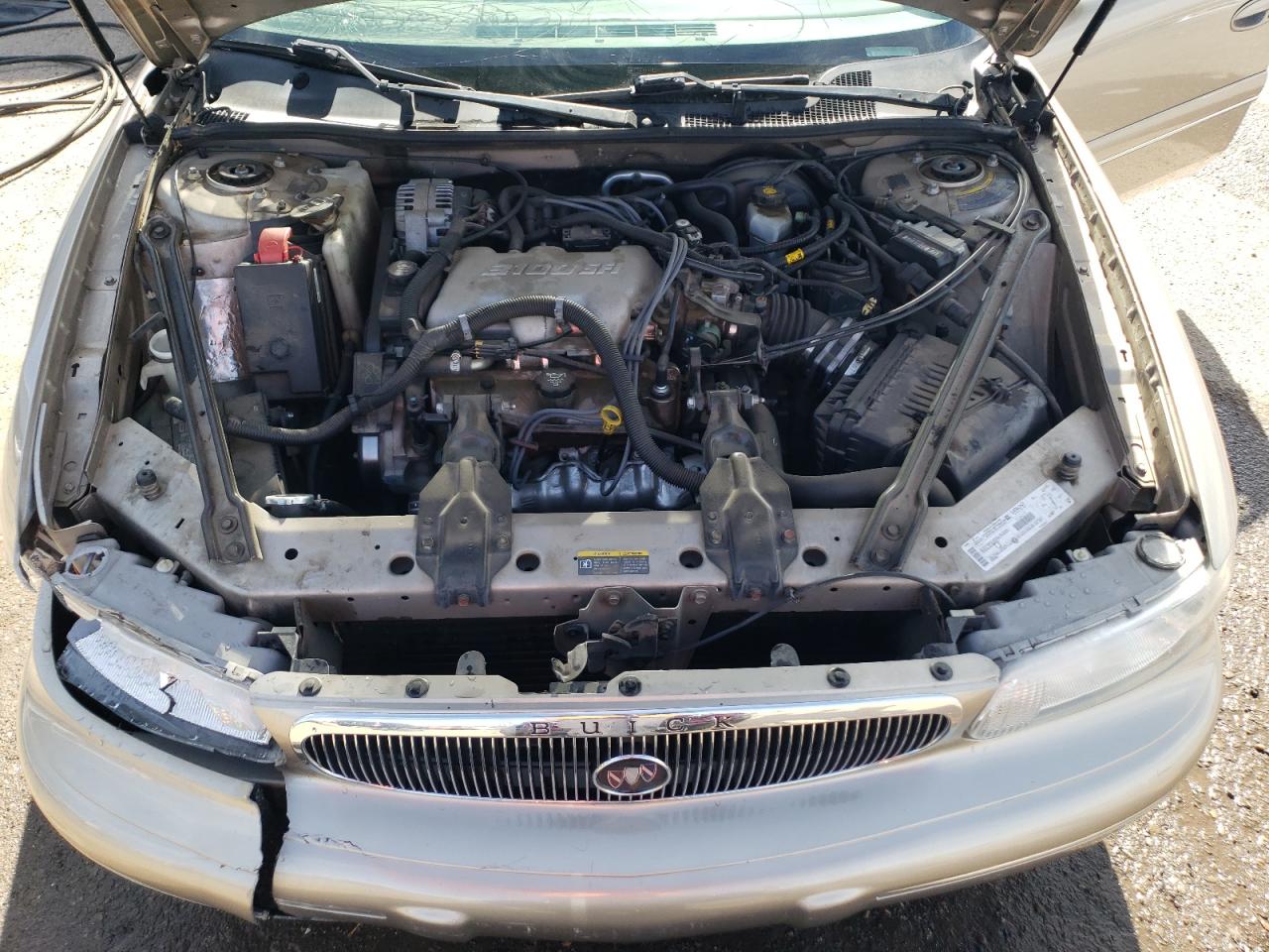 2002 Buick Century VIN 2G4WS52J721264195 Copart auction photo, front end damage thumbnail 11