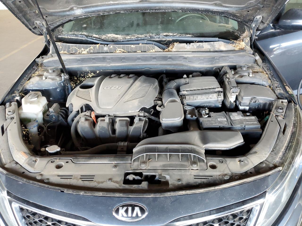 2015 KIA Optima VIN KNAGM4A79F5615998 Copart auction photo, undercarriage damage thumbnail 11