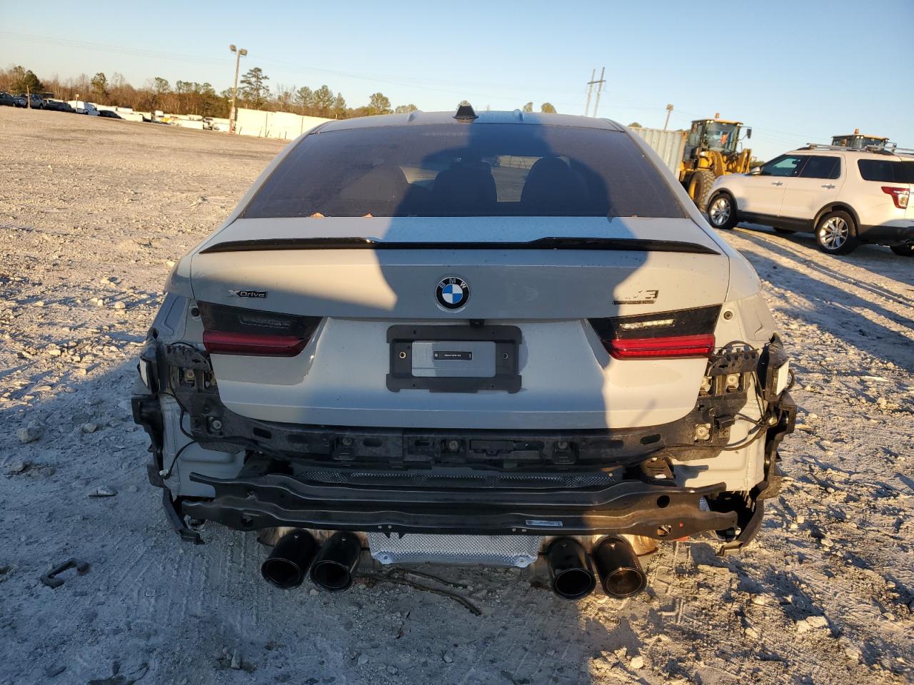2023 BMW M3 VIN WBS43AY04PFR13993 Copart auction photo, all over damage thumbnail 6