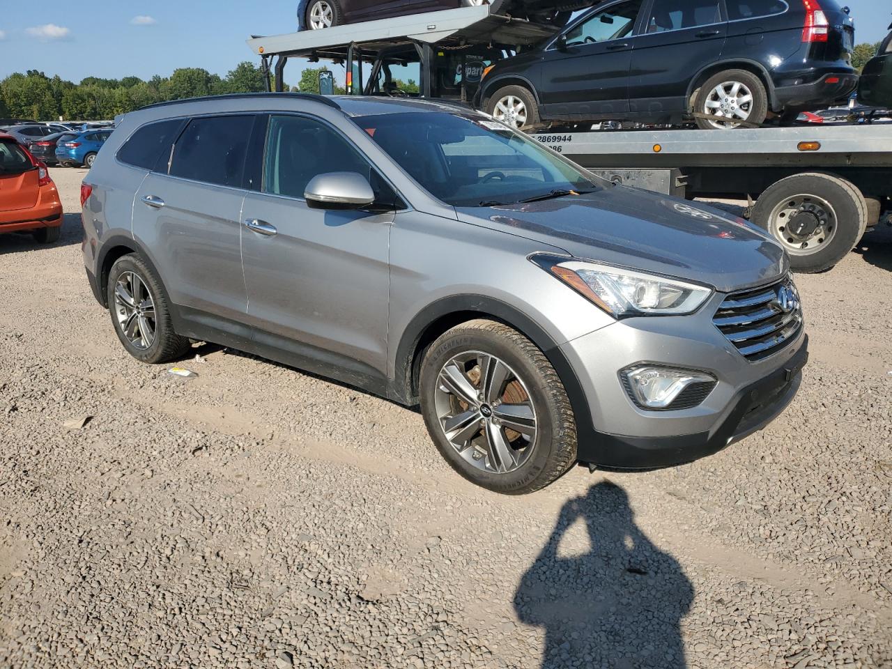 2013 Hyundai Santa Fe VIN KM8SRDHF2DU004060 Copart auction photo, mechanical damage thumbnail 4