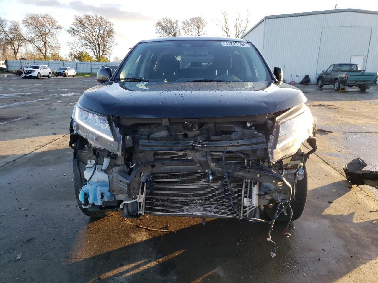 2021 Mitsubishi Outlander VIN JA4APUAU8MU032115 Copart auction photo, front end damage thumbnail 5