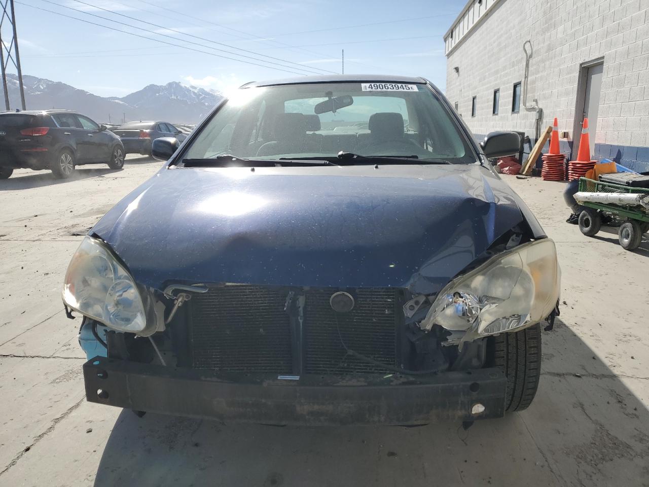 2004 Toyota Corolla VIN 1NXBR32E44Z275552 Copart auction photo, front end damage thumbnail 5
