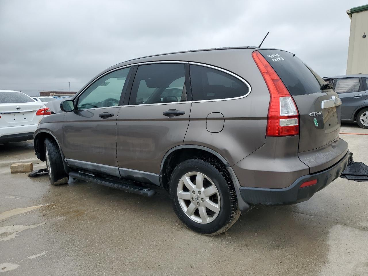 2009 Honda CR-V VIN 5J6RE48539L004209 Copart auction photo, front end / frame damage damage thumbnail 2