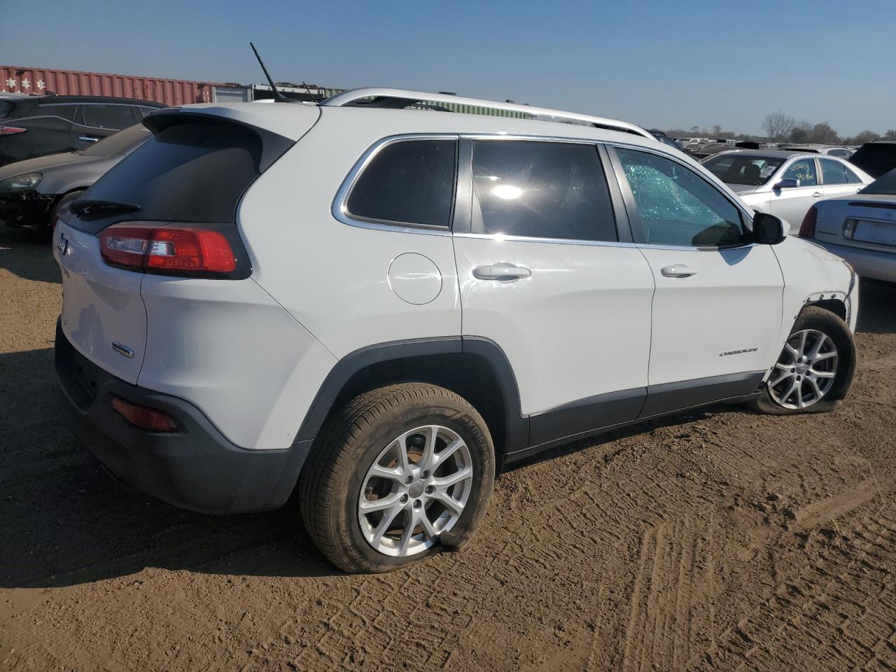 2015 Jeep Grand Cherokee VIN 1C4PJMCB7FW675513 Copart auction photo, front end damage thumbnail 3