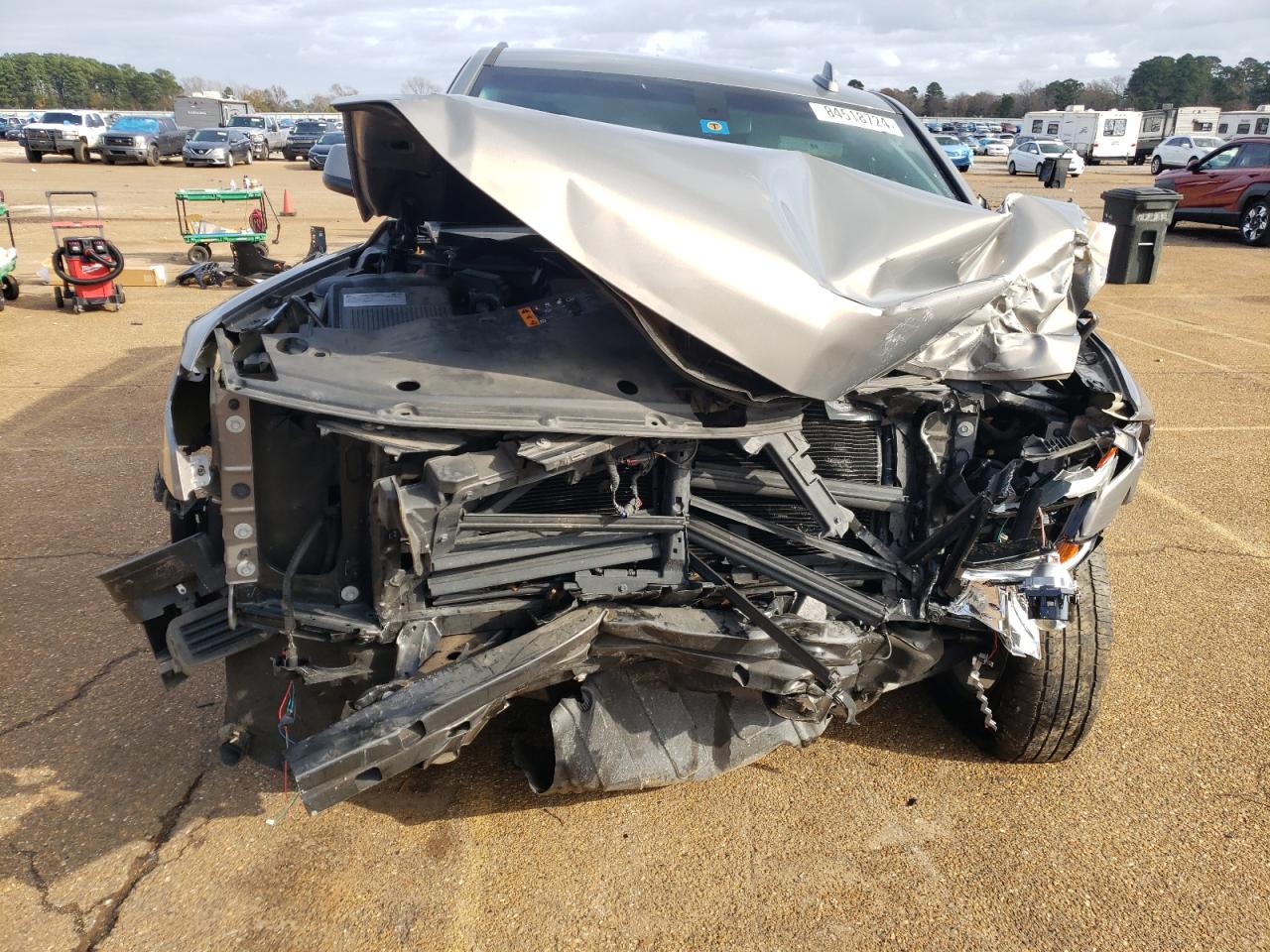 2019 Chevrolet Tahoe VIN 1GNSCAKC3KR254319 Copart auction photo, all over damage thumbnail 5