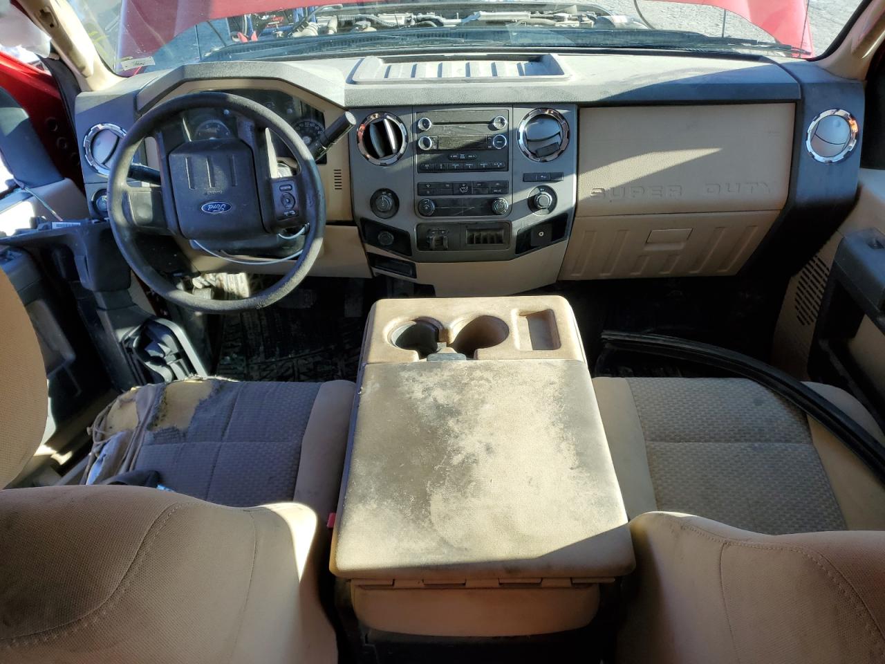 2012 Ford F250 VIN 1FT7W2BT5CEA25192 Copart auction photo, side damage thumbnail 8