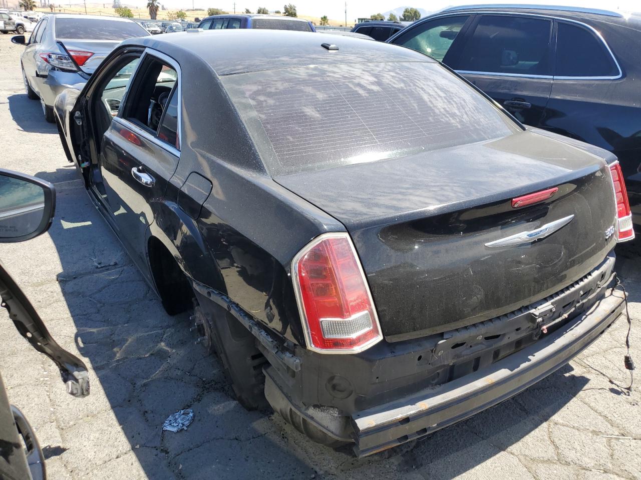 2014 Chrysler 300 VIN 2C3CCAAG2EH345849 Copart auction photo, vandalism damage thumbnail 2