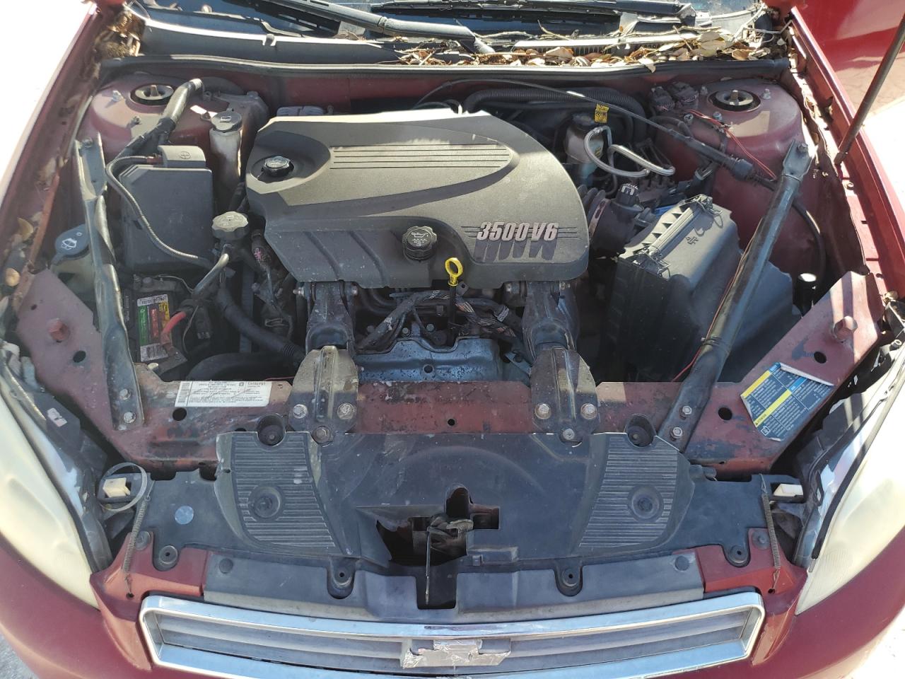 2008 Chevrolet Impala VIN 2G1WT58KX89142600 Copart auction photo, rear end / side damage thumbnail 11