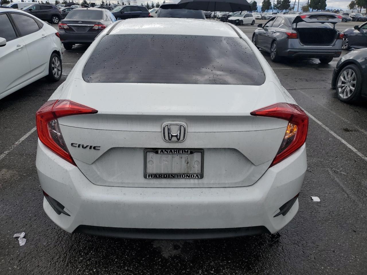 2016 Honda Civic VIN 2HGFC2F77GH536940 Copart auction photo, side damage thumbnail 6