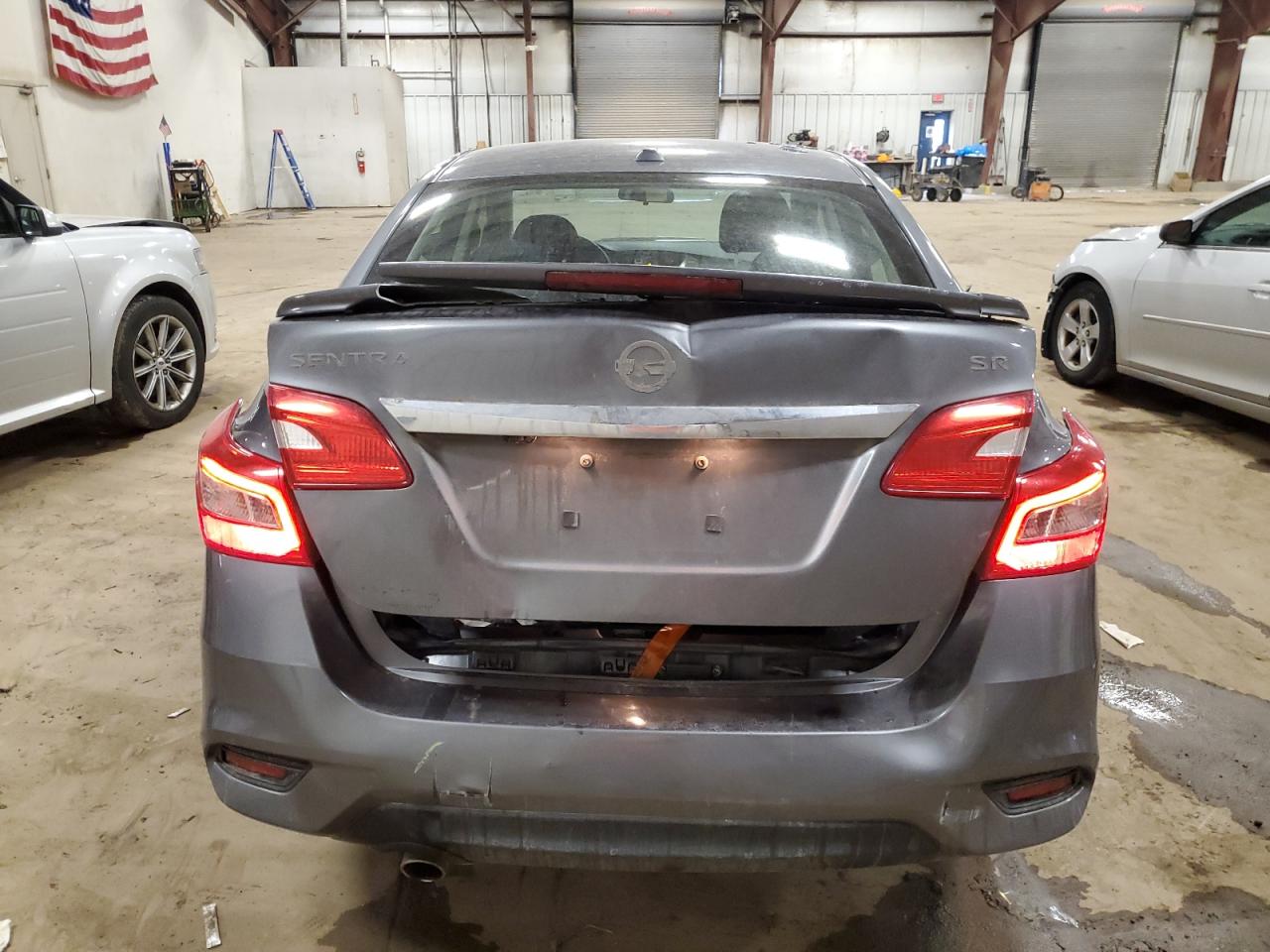 2019 Nissan Sentra VIN 3N1AB7AP7KY302187 Copart auction photo, rear end / front end damage thumbnail 6