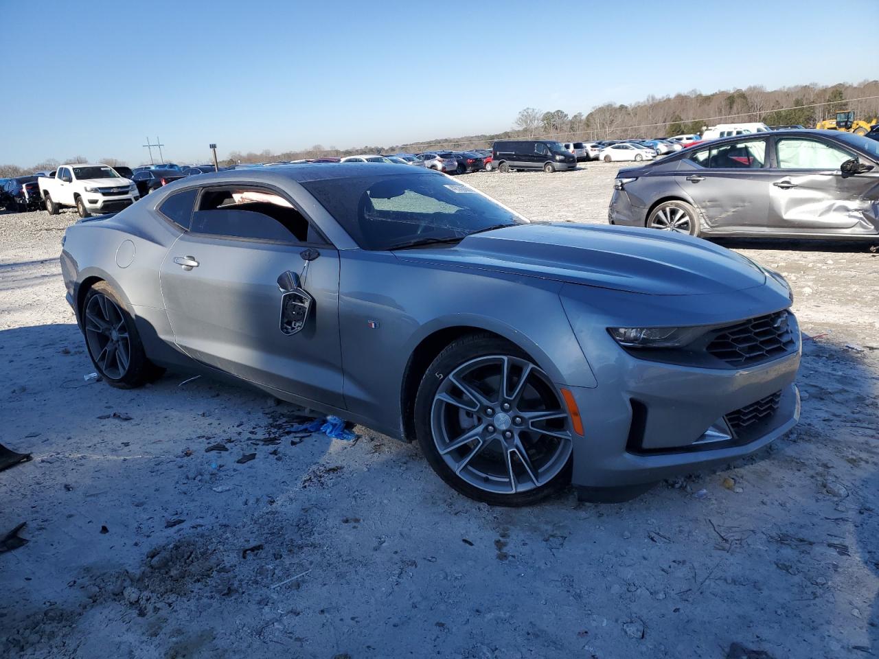 2023 Chevrolet Camaro VIN 1G1FB1RSXP0154765 Copart auction photo, frame damage / all over damage thumbnail 4