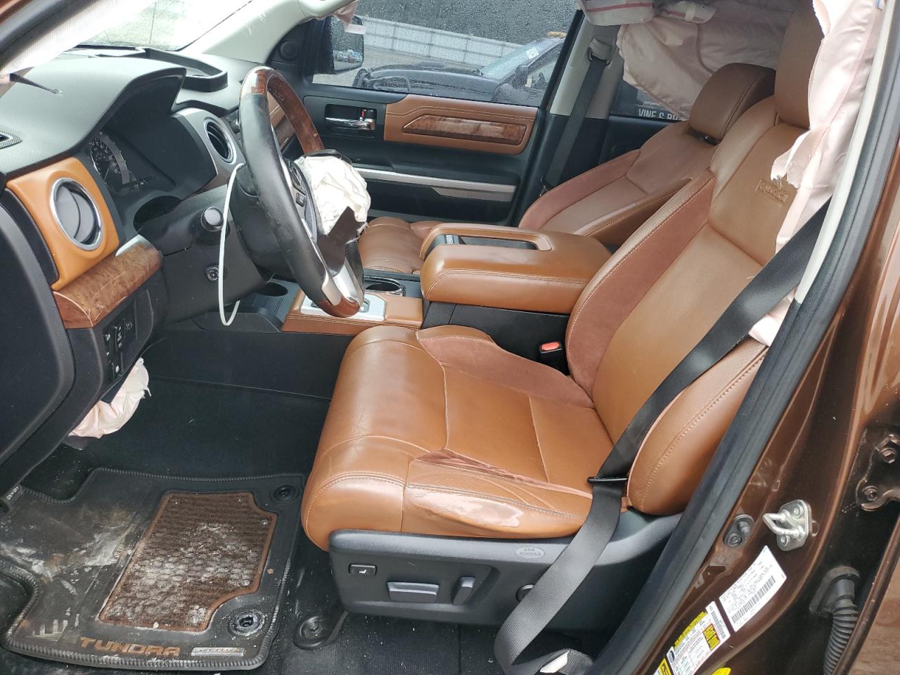 2015 Toyota Tundra VIN 5TFAW5F13FX417113 Copart auction photo, front end damage thumbnail 7