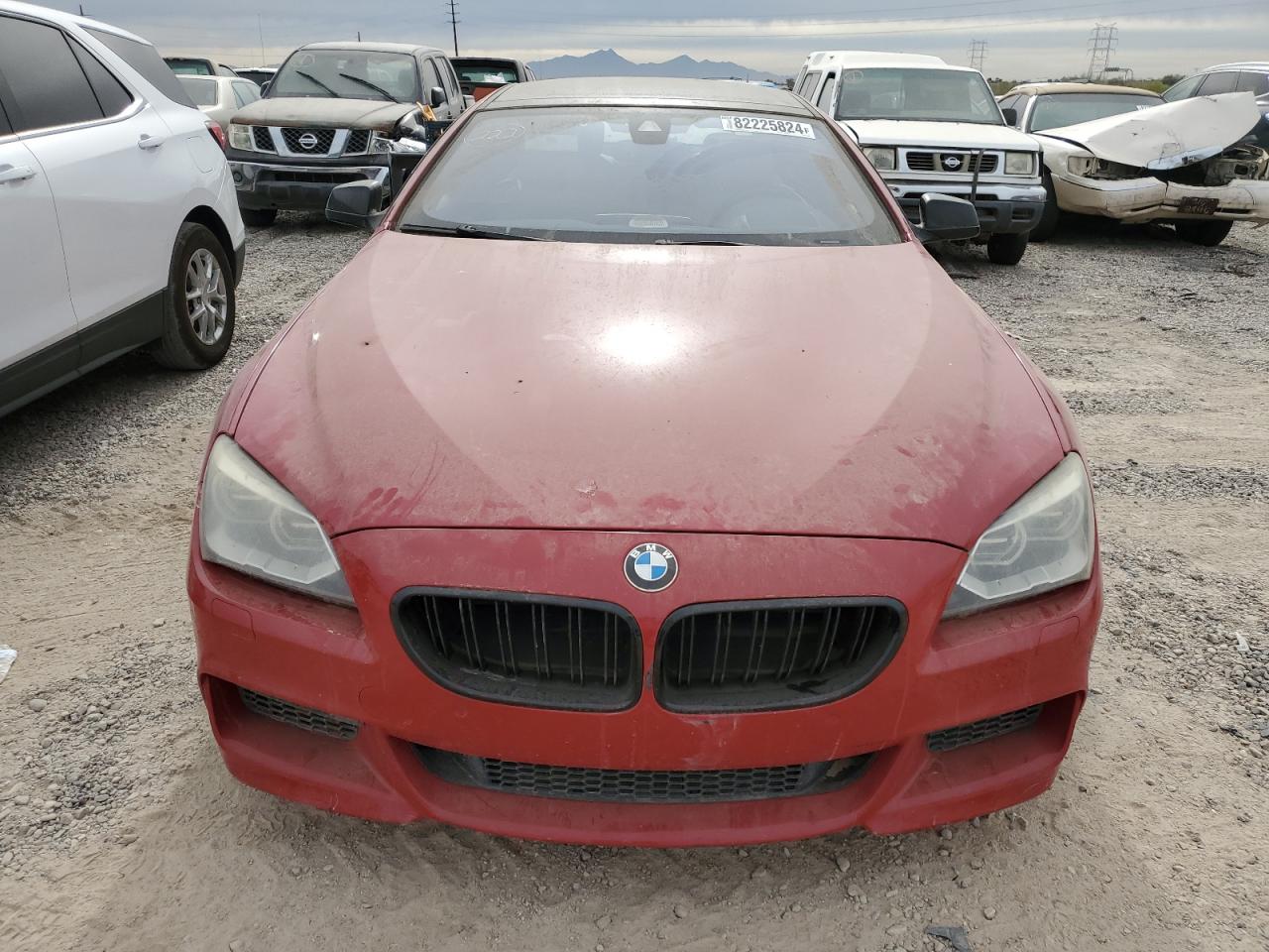 2013 BMW 6er VIN WBA6B2C50DDG66703 Copart auction photo, vandalism damage thumbnail 5