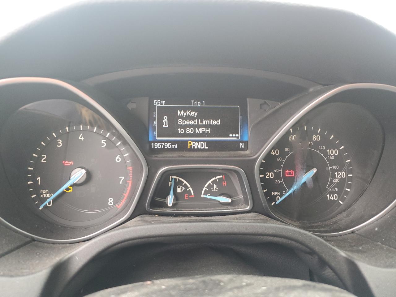 2017 Ford Focus VIN 1FADP3K25HL347854 Copart auction photo, front end / rear end damage thumbnail 9