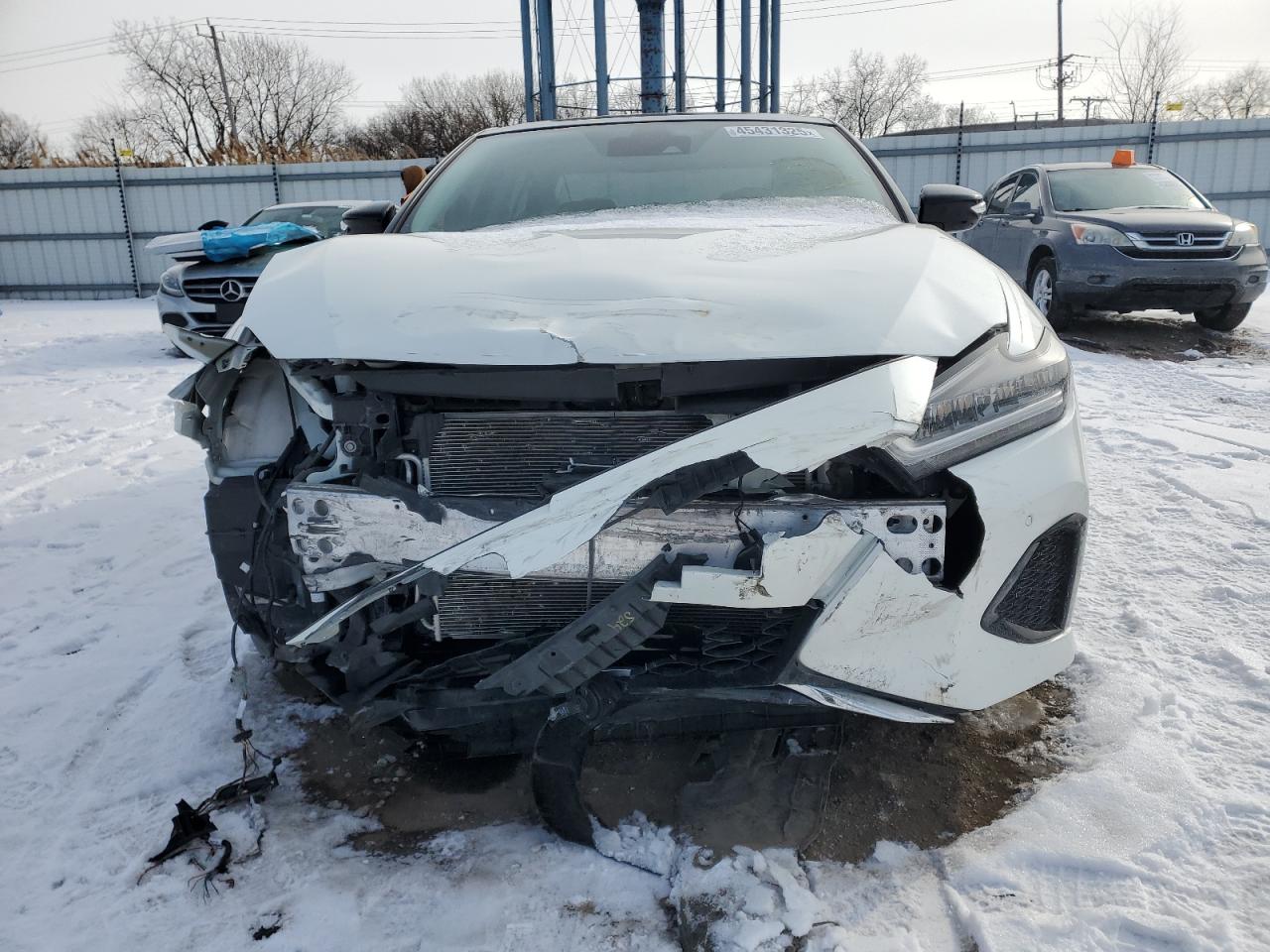2020 Nissan Maxima VIN 1N4AA6DV5LC376468 Copart auction photo, front end damage thumbnail 5