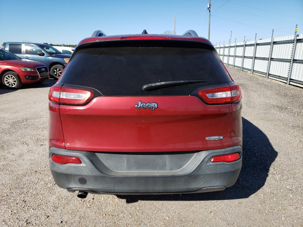 2014 Jeep Grand Cherokee VIN 1C4PJLCB5EW225691 Copart auction photo, front end / side damage thumbnail 6