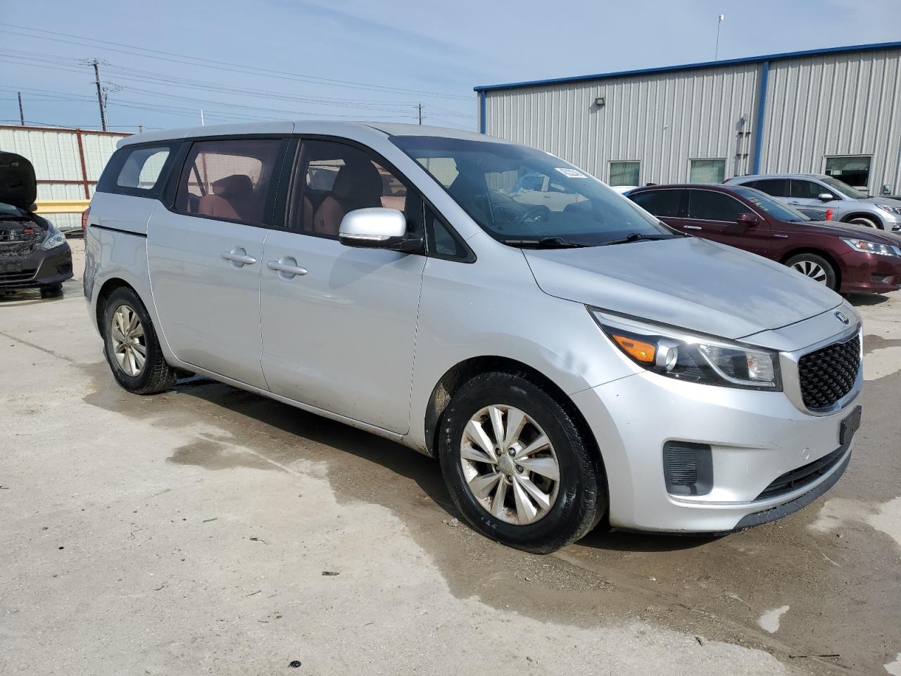2016 KIA Sedona VIN KNDMA5C16G6206463 Copart auction photo, mechanical damage thumbnail 4