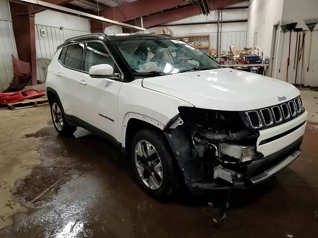2019 Jeep Compass VIN 3C4NJDCB7KT800498 Copart auction photo, side / front end damage thumbnail 11