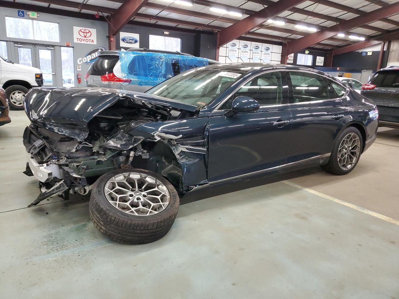 2021 Genesis G80 VIN KMTGB4SC7MU045573