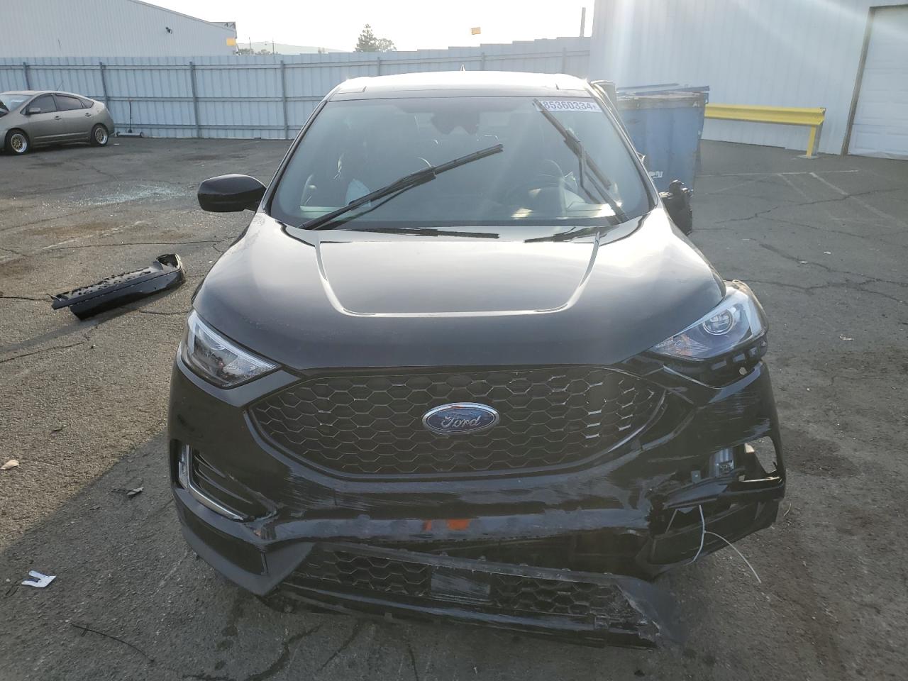 2022 Ford Edge VIN 2FMPK4J93NBA09287 Copart auction photo, all over damage thumbnail 5