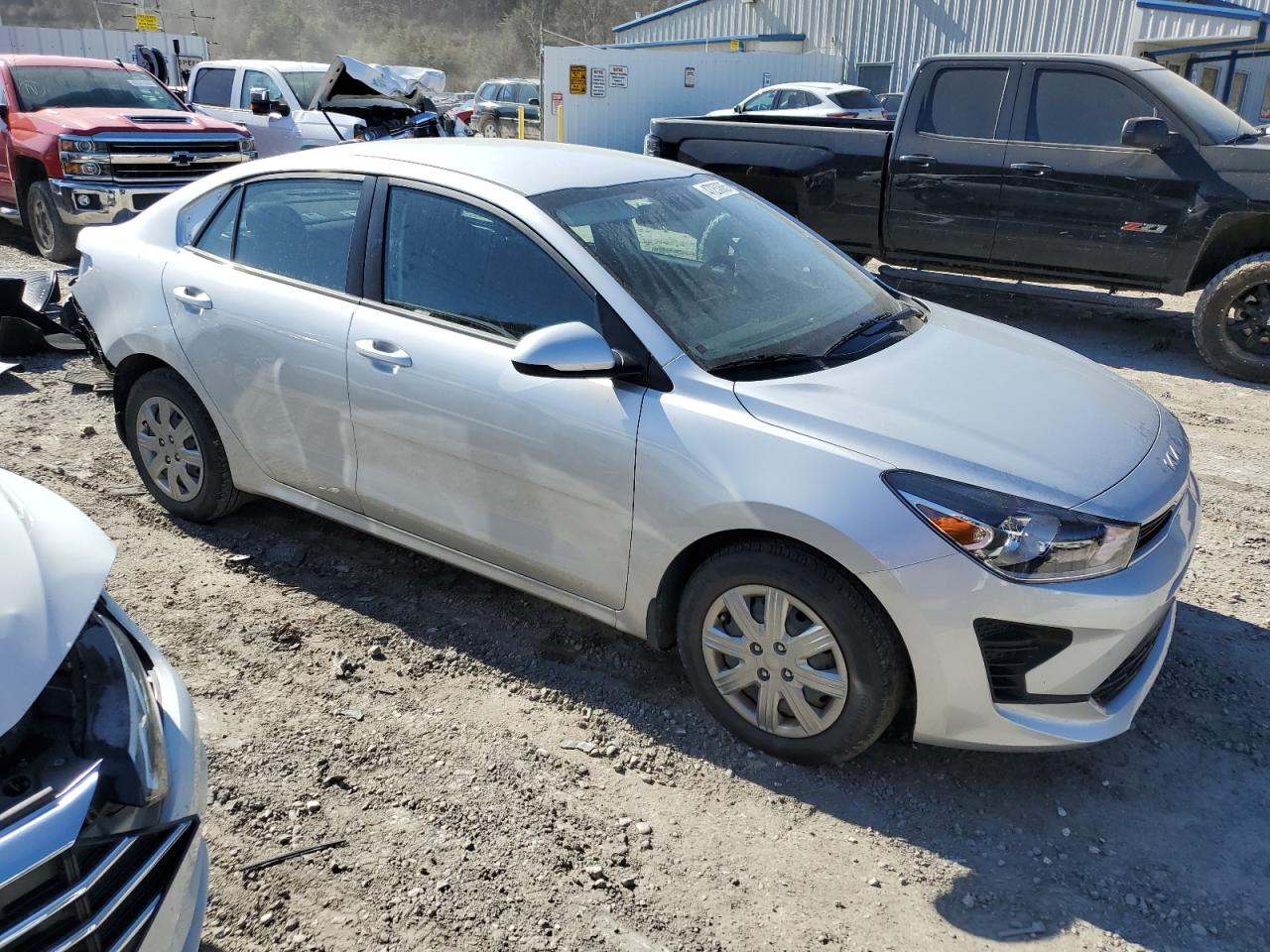 2023 KIA Rio VIN 3KPA24AD6PE603396 Copart auction photo, rear end damage thumbnail 4
