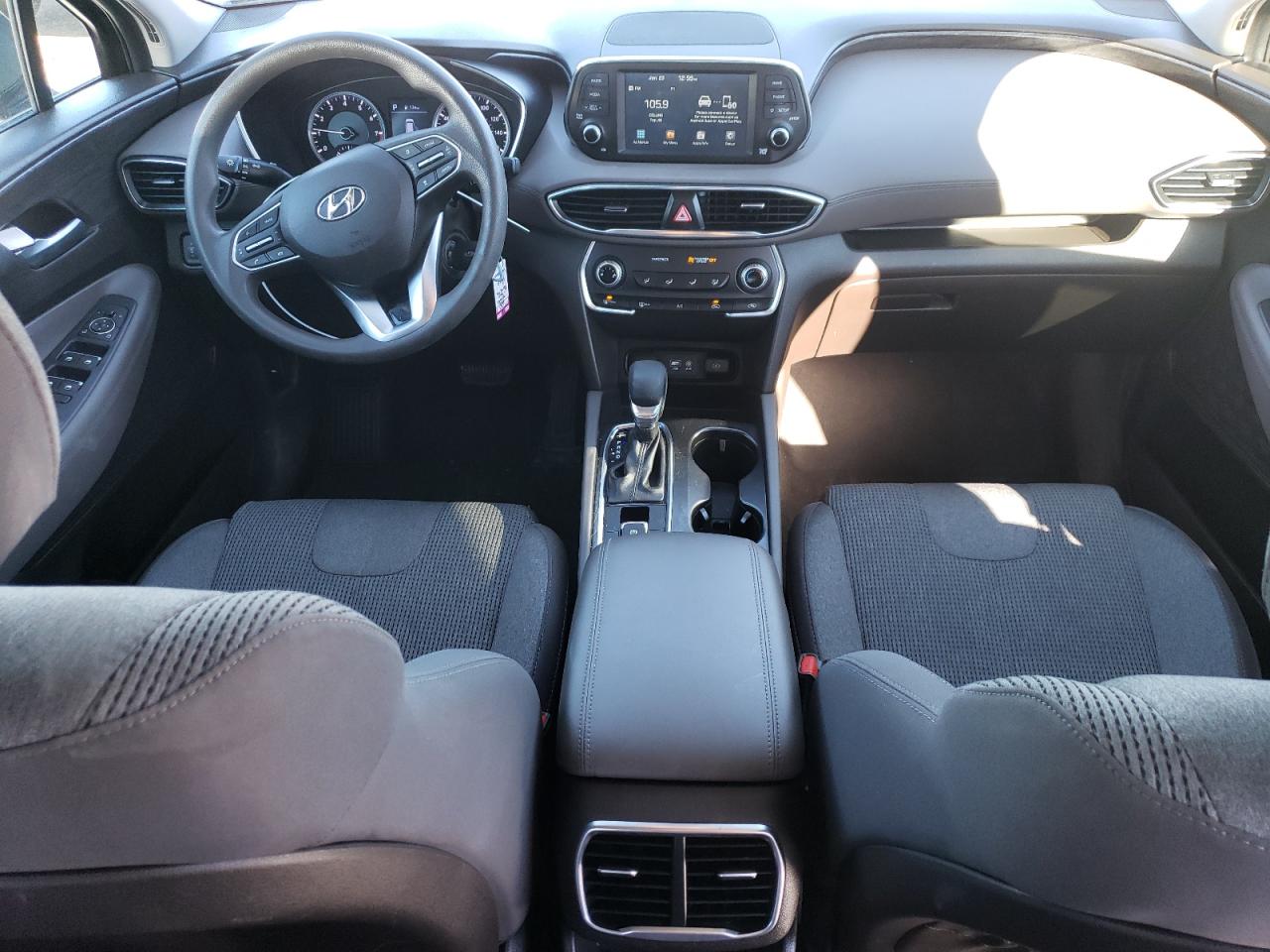 2020 Hyundai Santa Fe VIN 5NMS2CAD4LH151627 Copart auction photo, rear end / front end damage thumbnail 8
