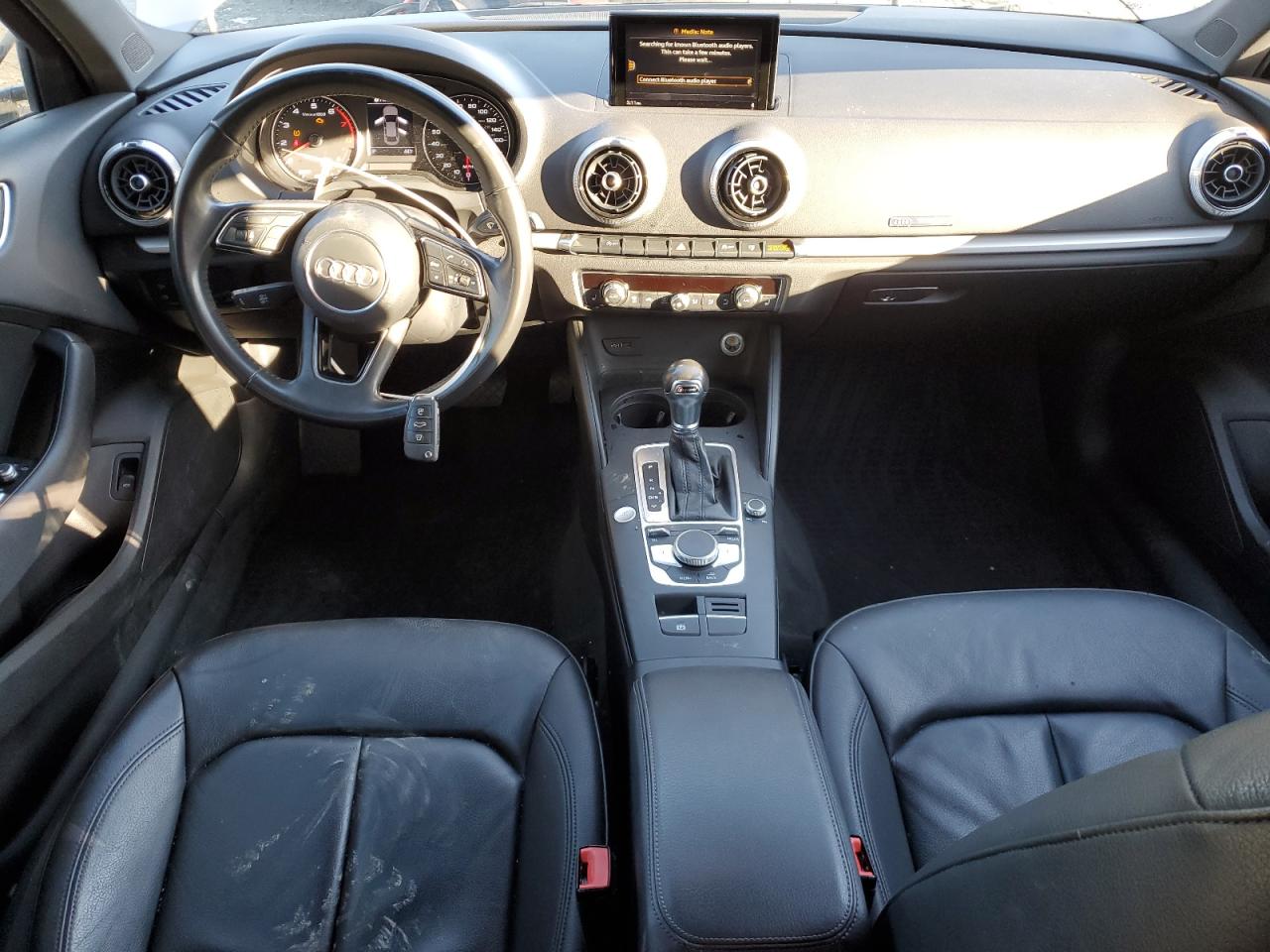 2017 Audi A3 VIN WAUAUGFF1H1060885 Copart auction photo, side / front end damage thumbnail 8