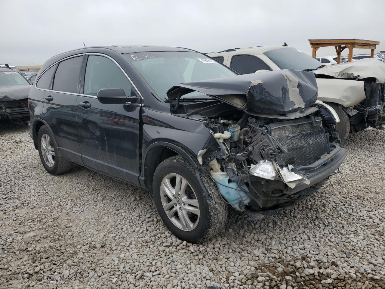 2011 Honda CR-V VIN 5J6RE4H54BL110352 Copart auction photo, front end damage thumbnail 4