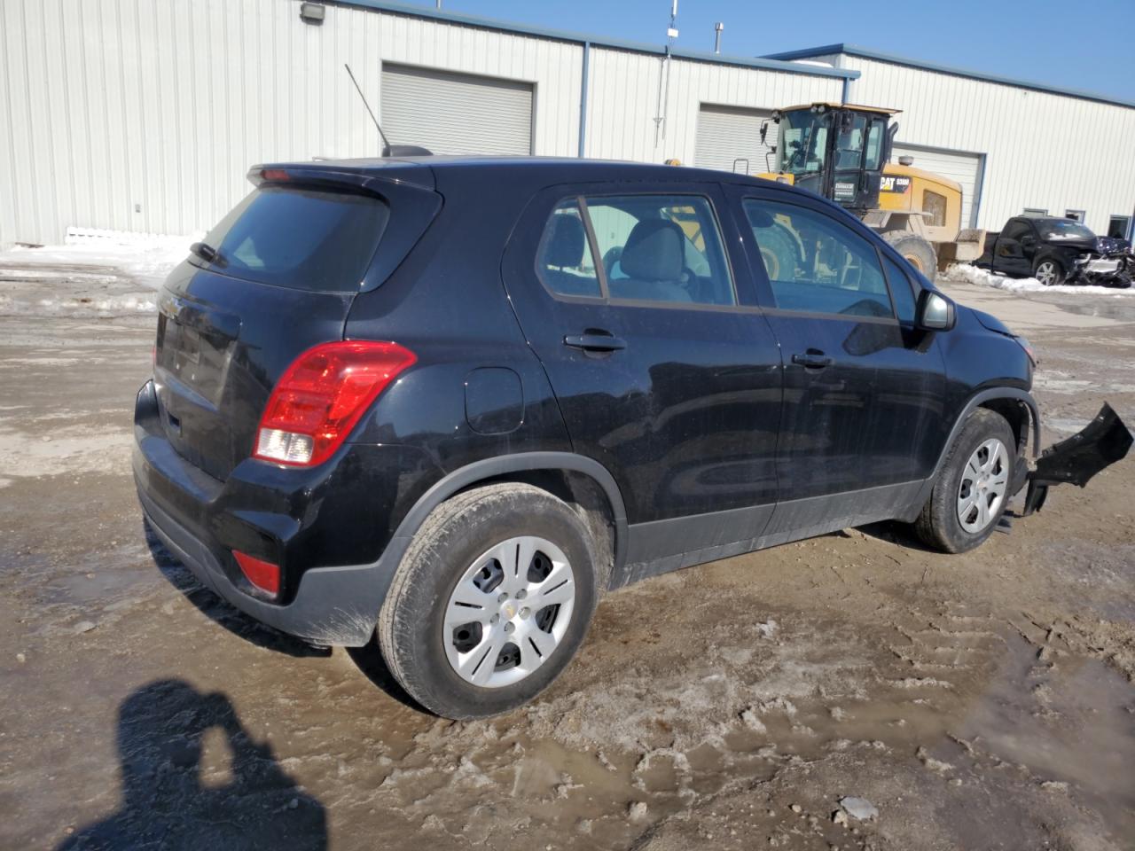 2018 Chevrolet Trax VIN 3GNCJKSB1JL257068 Copart auction photo, front end / mechanical damage thumbnail 3