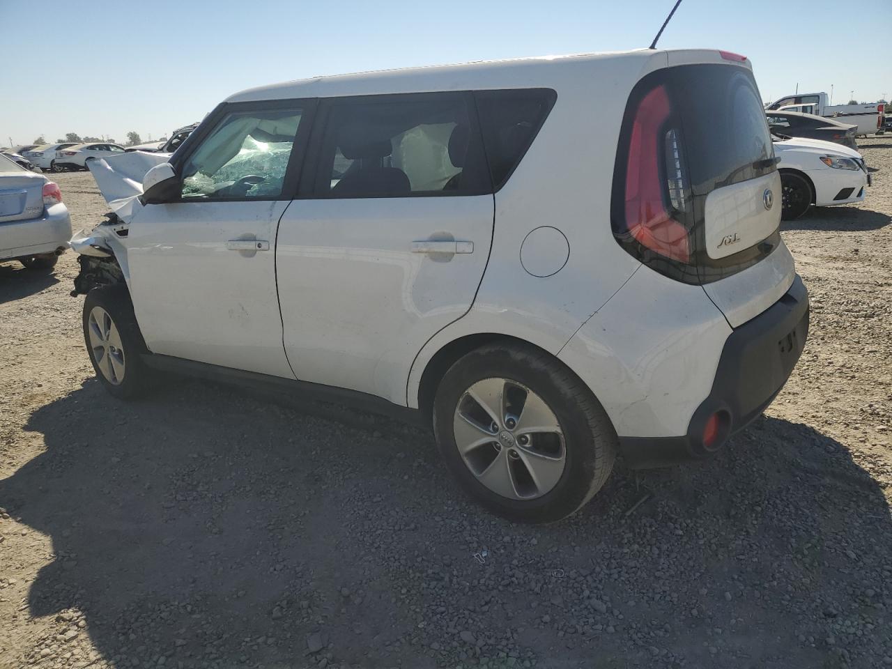 2016 KIA Soul VIN KNDJN2A21G7393381 Copart auction photo, front end damage thumbnail 2
