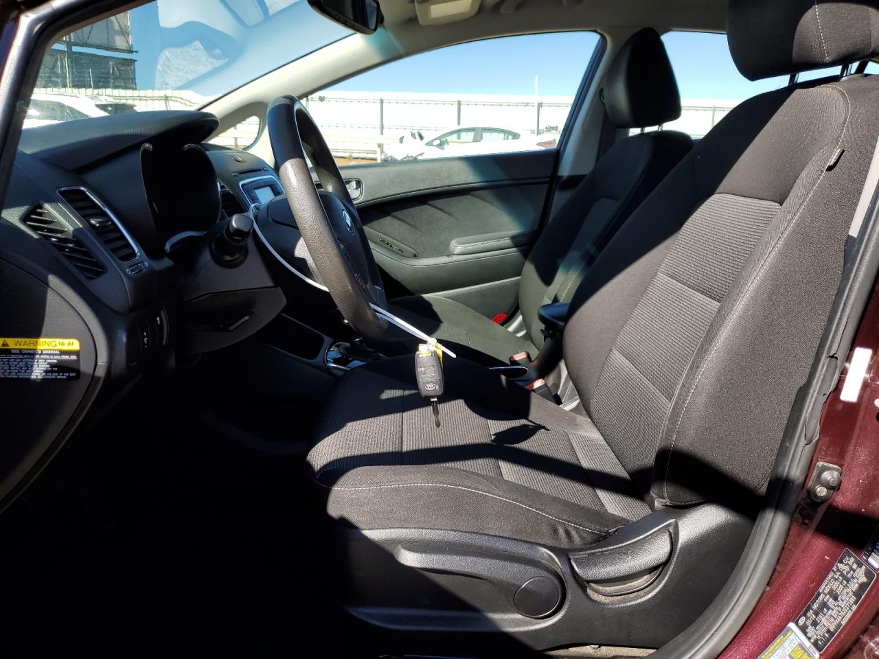 2018 KIA Forte VIN 3KPFK4A73JE271893 Copart auction photo, front end / side damage thumbnail 7