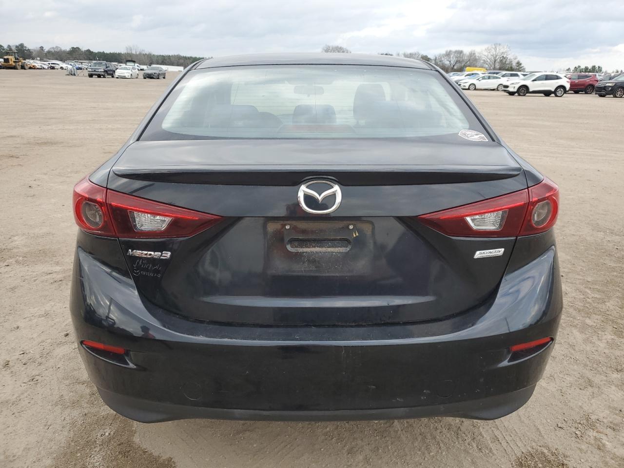 2014 Mazda 3 VIN JM1BM1V70E1105857 Copart auction photo, front end / side damage thumbnail 6