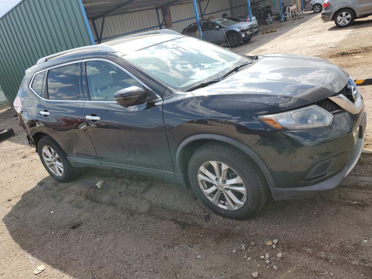 2016 Nissan Rogue VIN KNMAT2MT9GP717848 Copart auction photo, rear end / front end damage thumbnail 4