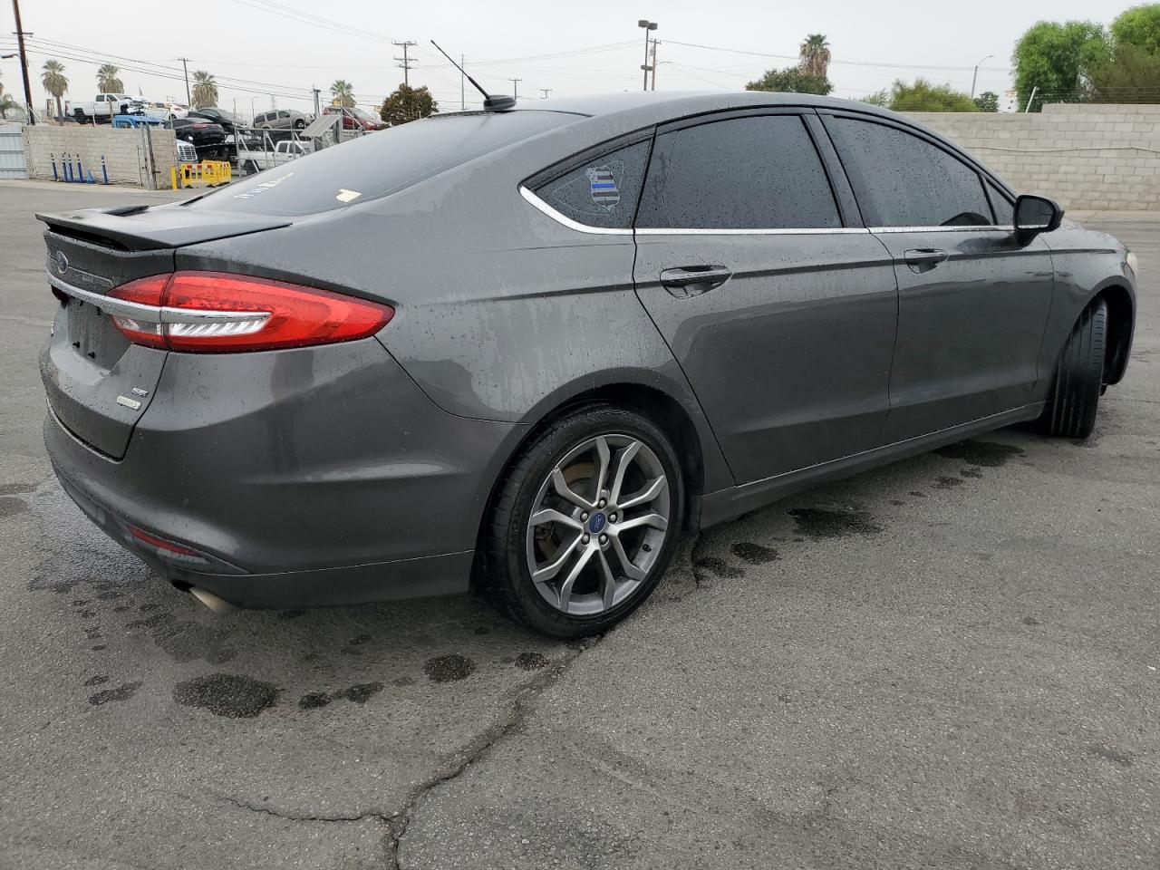 2017 Ford Fusion VIN 3FA6P0HD0HR312818 Copart auction photo, mechanical damage thumbnail 3