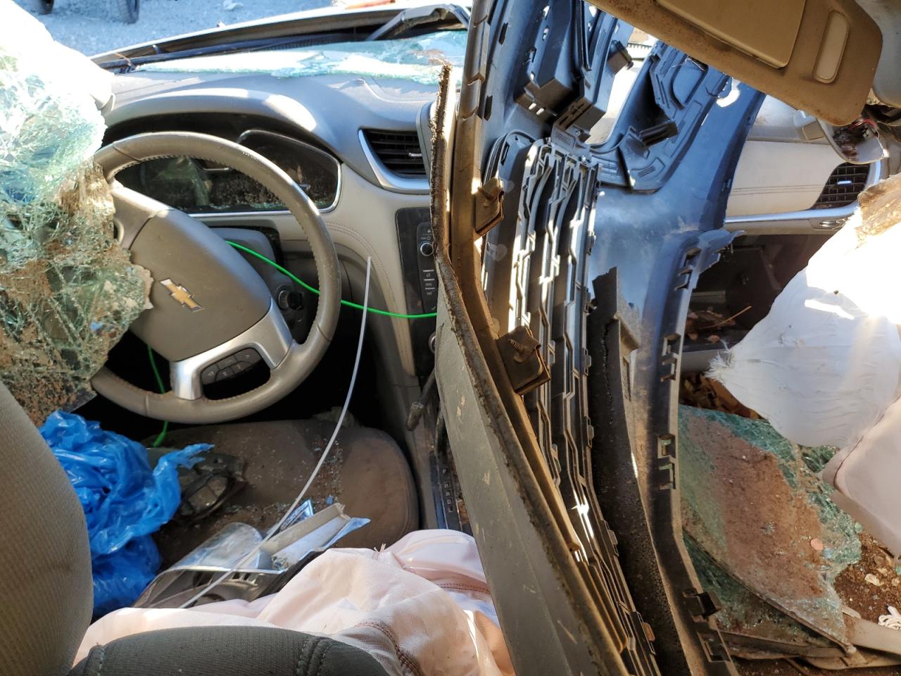 2017 Chevrolet Traverse VIN 1GNKVGKD0HJ310567 Copart auction photo, rollover damage thumbnail 8