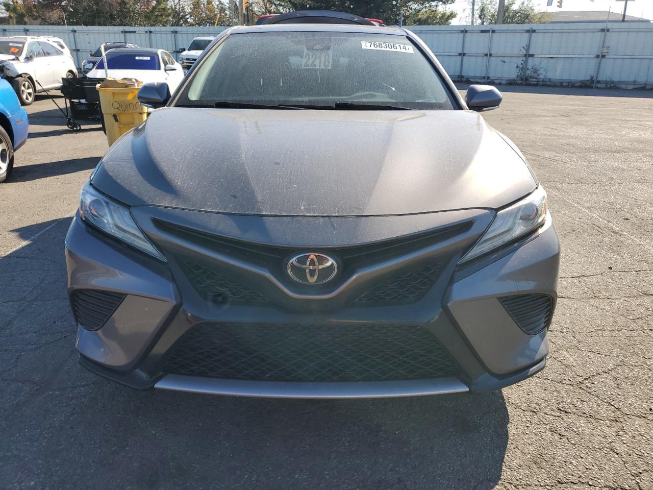 2019 Toyota Camry VIN 4T1B61HK1KU854151 Copart auction photo, rear end damage thumbnail 5