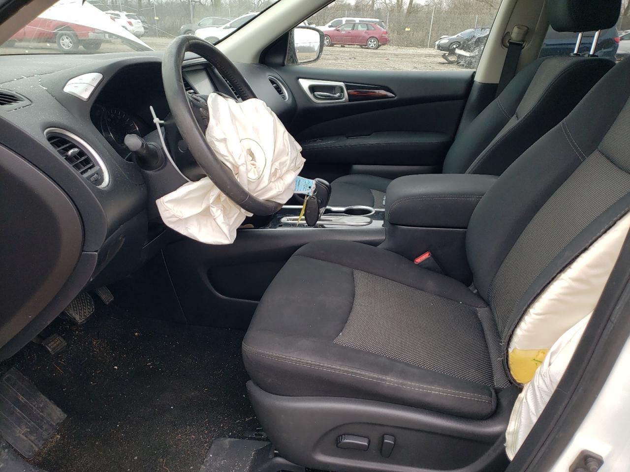 2017 Nissan Pathfinder VIN 5N1DR2MN9HC665266 Copart auction photo, front end / mechanical damage thumbnail 7