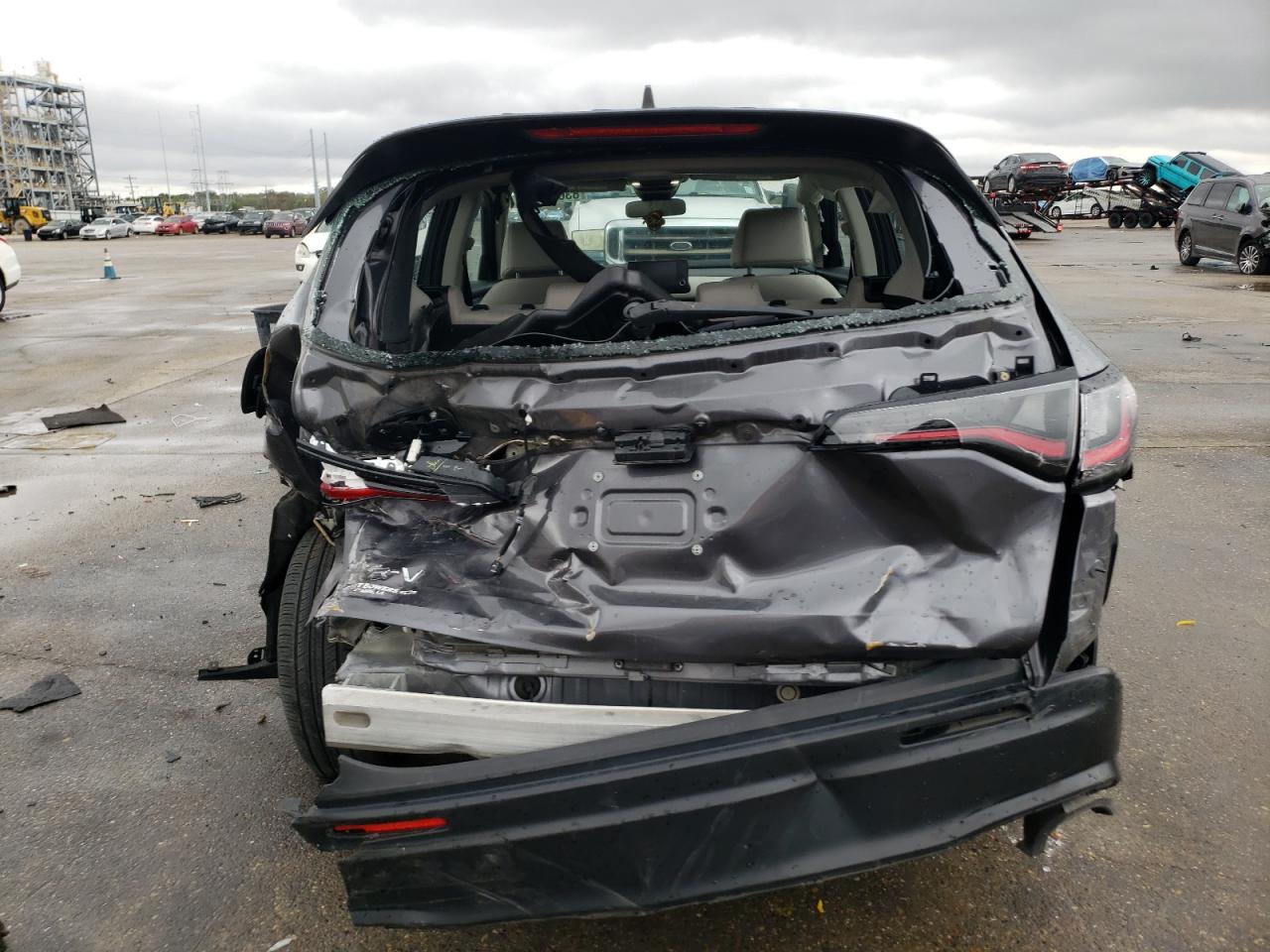 2023 Honda HR-V VIN 3CZRZ1H33PM739916 Copart auction photo, all over damage thumbnail 6