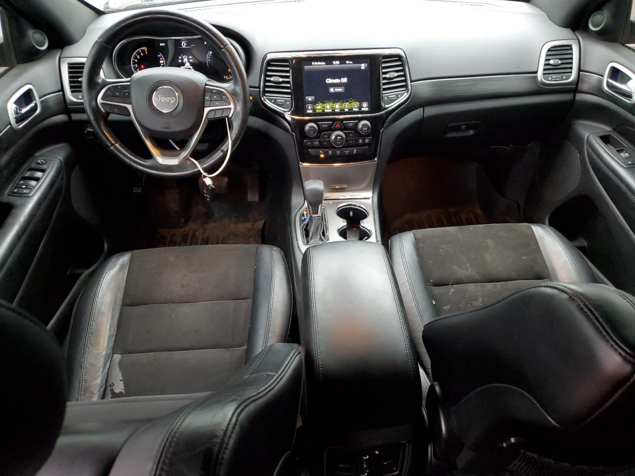 2019 Jeep Grand Cherokee VIN 1C4RJFAG0KC825783 Copart auction photo, front end / side damage thumbnail 8