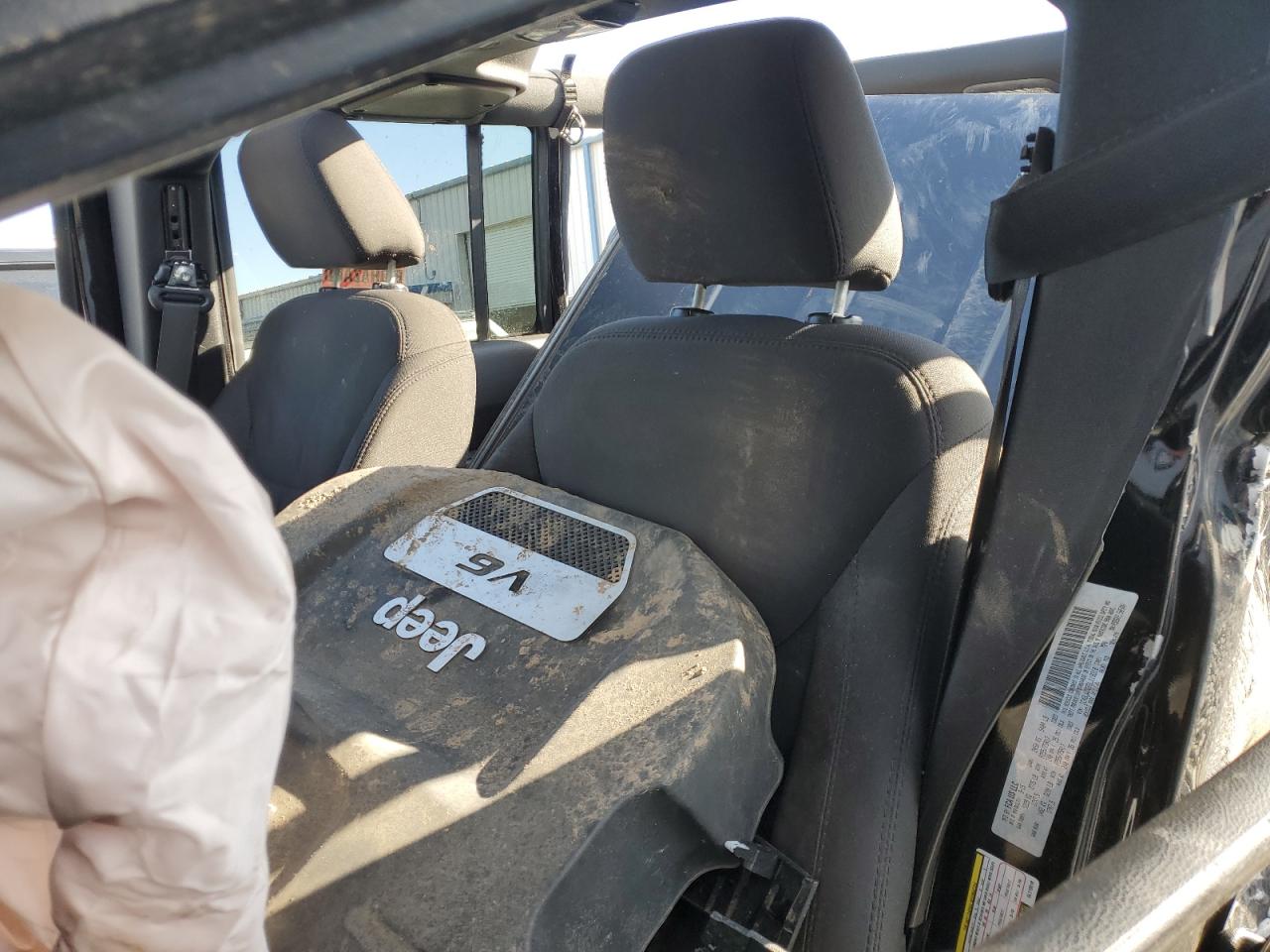 2016 Jeep Wrangler VIN 1C4BJWDG9GL119318 Copart auction photo, rollover damage thumbnail 10
