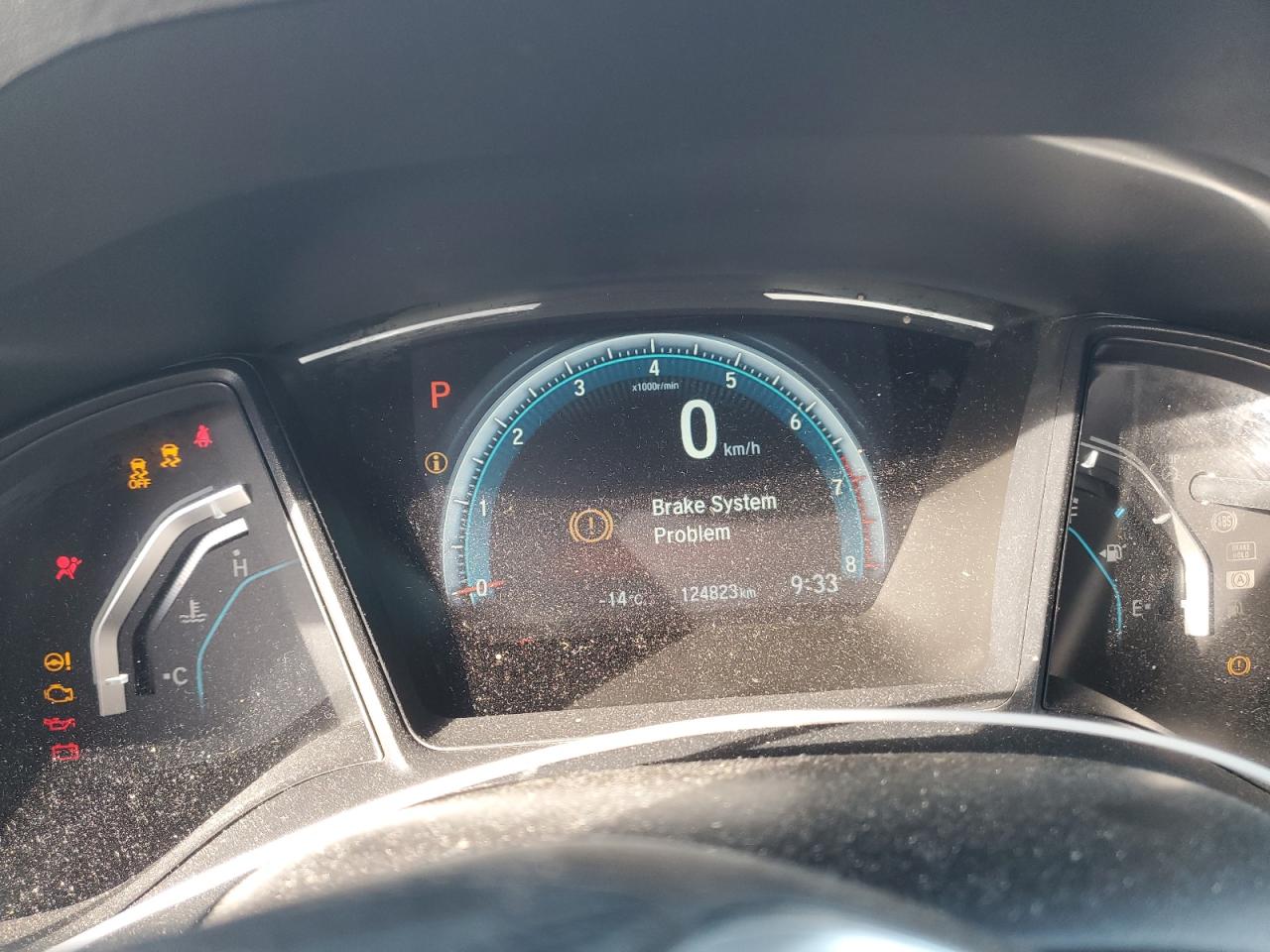 2017 Honda Civic VIN 2HGFC2F54HH013553 Copart auction photo, rear end / side damage thumbnail 9
