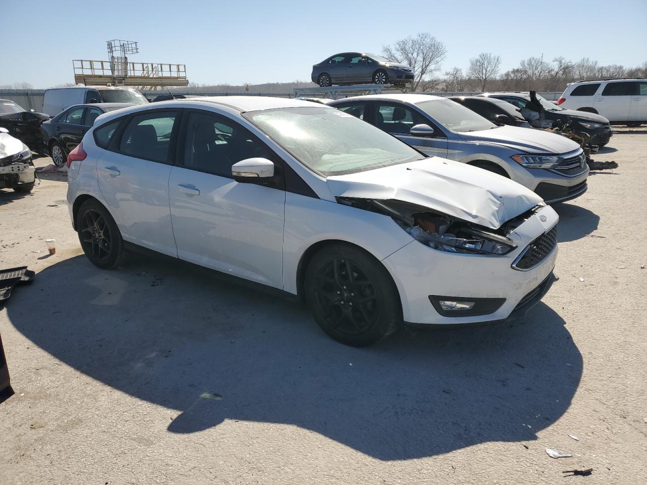 2016 Ford Focus VIN 1FADP3K28GL326334 Copart auction photo, front end damage thumbnail 4