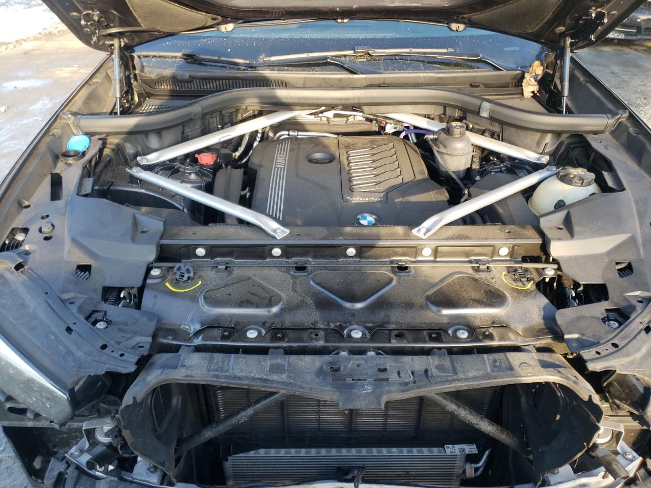 2022 BMW X5 VIN 5UXCR6C08N9J49064 Copart auction photo, rear end / front end damage thumbnail 12