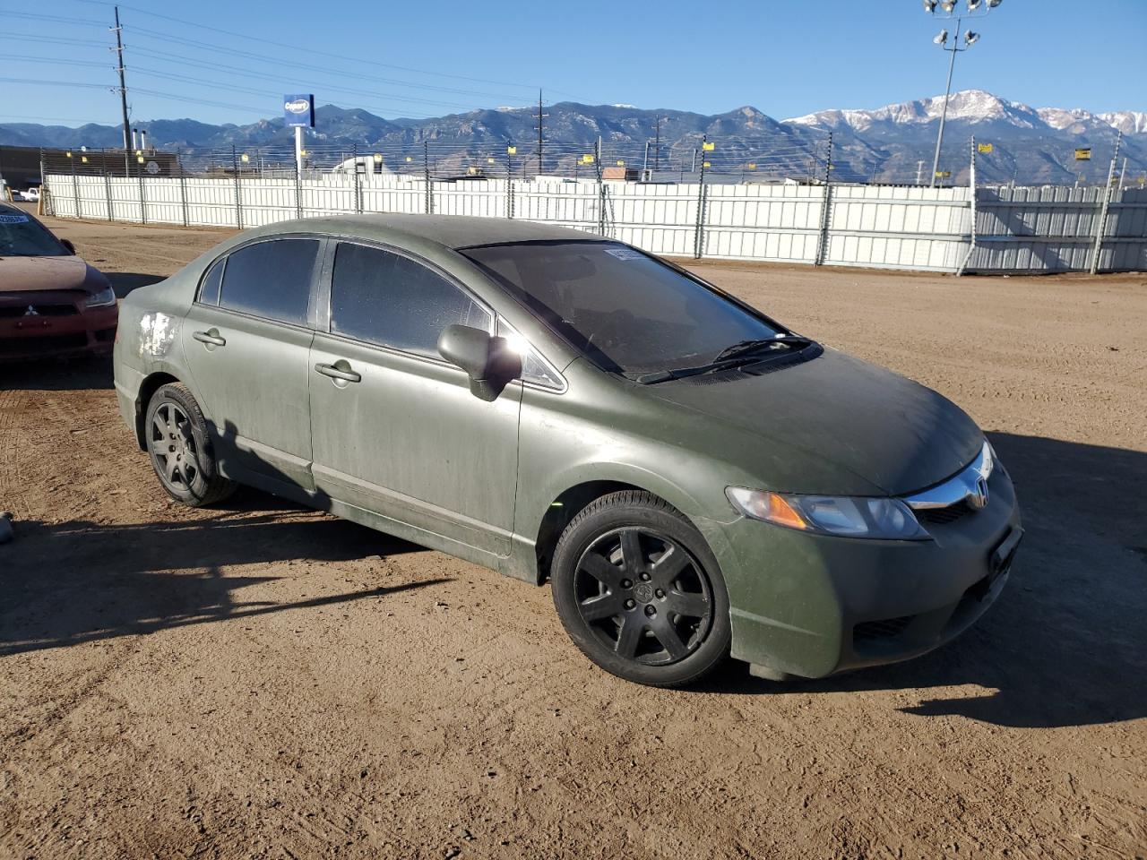 2010 Honda Civic VIN 19XFA1F59AE037864 Copart auction photo, minor dent/scratches damage thumbnail 4